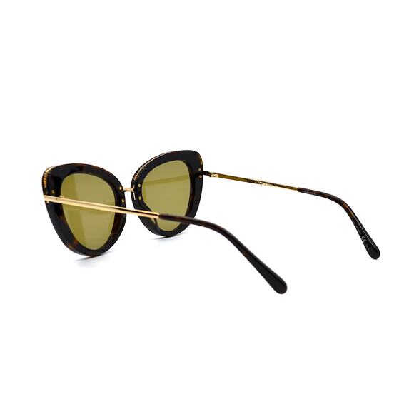 STELLA McCARTNEY SC0189S 002 HAVANA GREEN WOMEN'S AUTHENTIC SUNGLASSES - Picture 4 of 9